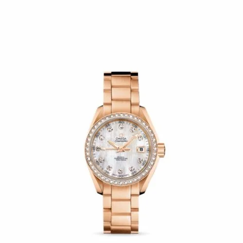 Omega Seamaster Aqua Terra 150M Co-Axial 30 Red Gold / Diamond / MOP / Bracelet 231.55.30.20.55.001 (23155302055001)